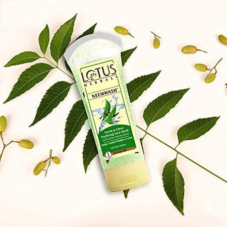 Lotus Herbals Neemwash Neem & Clove Ultra Purifying Face Wash 80g (Pack Of 2)