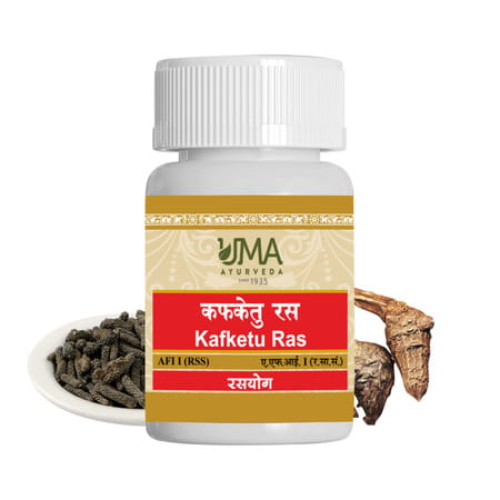 Uma Ayurveda Kafketu Ras Ayurvedic Tablets 80 Tab