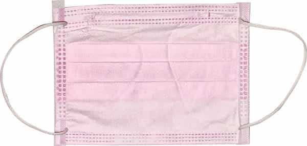 3 Ply Kids Face Mask Pink(Pack Of 50)
