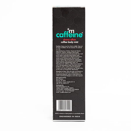 Mcaffeine Cherry Affair - Coffee Body Mist (95ml)
