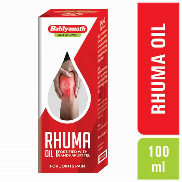 Baidyanath Asli Ayurved Rhuma Oil | Pain Relief Oil | Joint Pain | (100Ml)