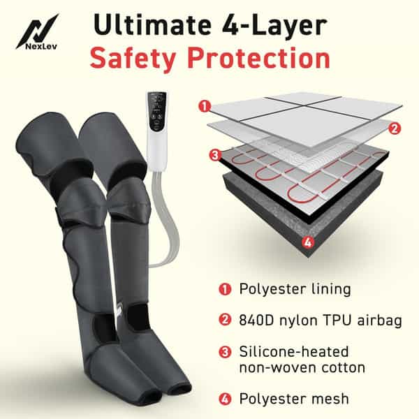 Nexlev Calf Massager | Daily Use Leg Massager For Sore Muscle