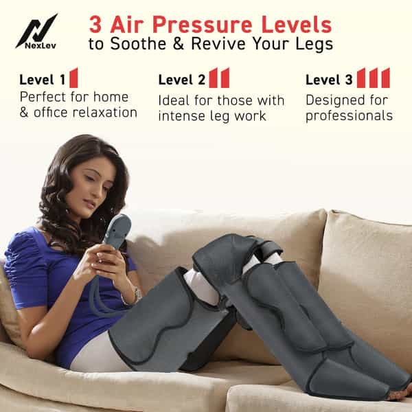 Nexlev Calf Massager | Daily Use Leg Massager For Sore Muscle