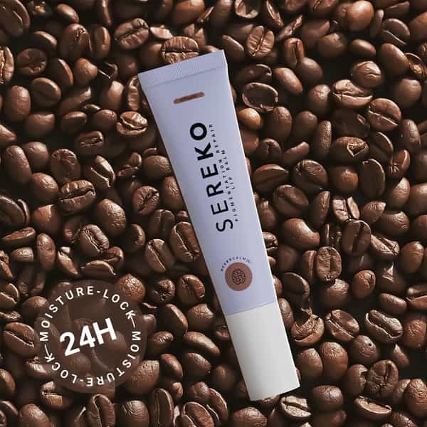 Sereko Pigmentation Repair Lip Balm Affogato Prevents Moisture Loss Dark Lips Nourishes Lips - 8G