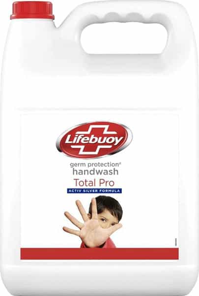 Lifebuoy Handwash Total10 Pro Fights Bacteria & Viruses - 5 Litre