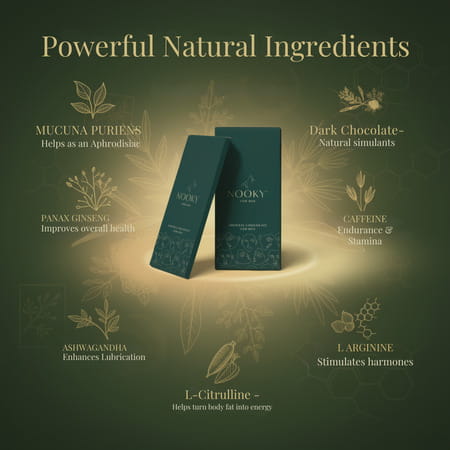 Nooky Mood Enhancing Chocolate For Men