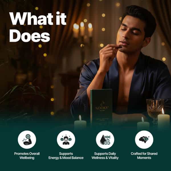 Nooky Mood Enhancing Chocolate For Men