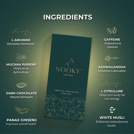 Nooky Mood Enhancing Chocolate For Men