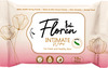 Floren Basil Wipes For Women Protects Against Odour Dermatologically Tested (50-Wipes) - Pack Of 1