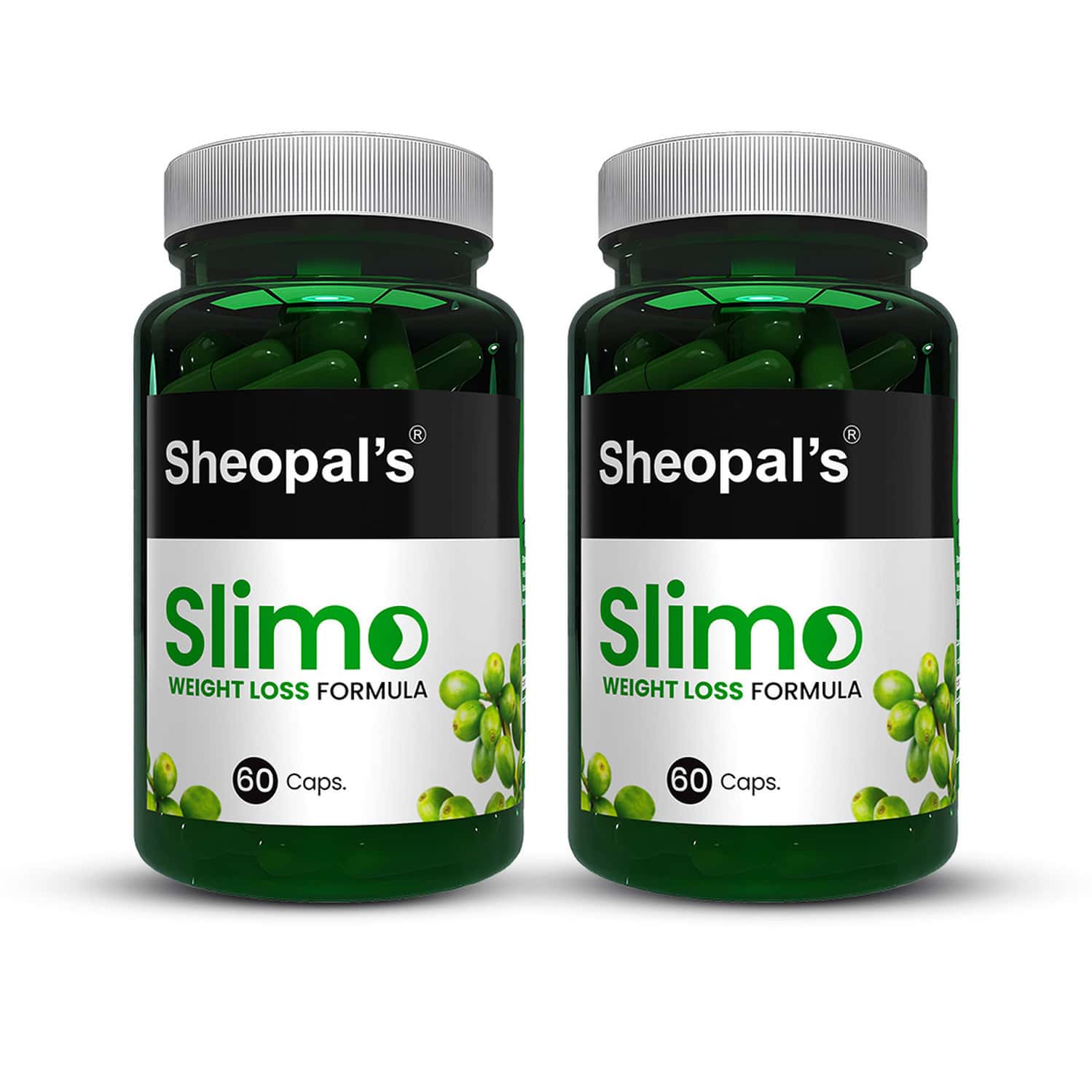 Sheopal's Slimo Weight Loss Belly Fat Reducer|weight Loss Capsules| Fat Burning Tablet - 60 Cap