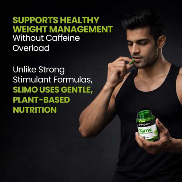 Sheopal's Slimo Weight Loss Belly Fat Reducer|Weight Loss Capsules| Fat Burning Tablet - 60 Cap