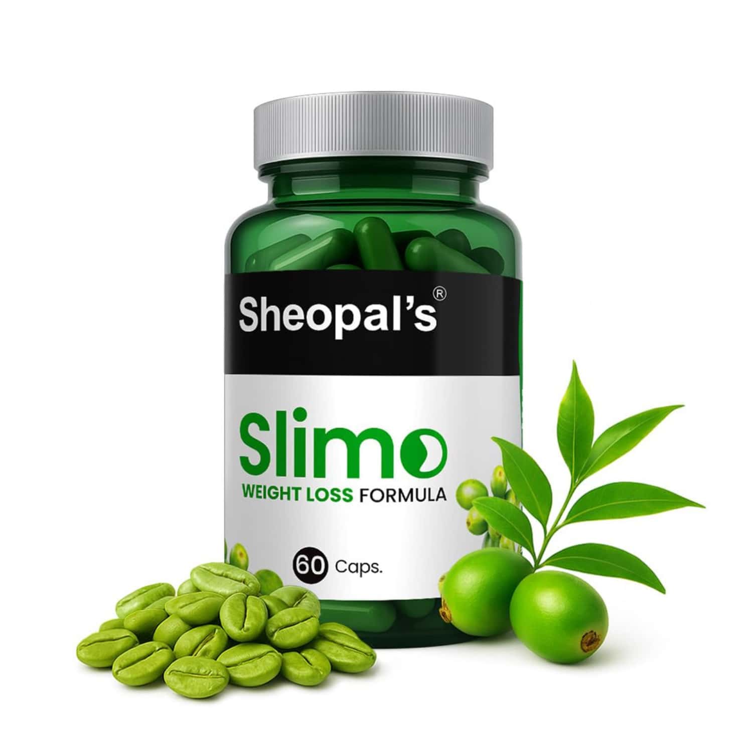 Sheopal's Slimo Weight Loss Belly Fat Reducer|weight Loss Capsules| Fat Burning Tablet - 60 Cap