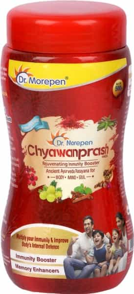 Dr. Morepen Chyawanprash | Memory Enhancer & Immunity Booster | Jar | 500 Gm