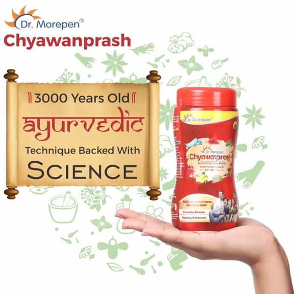 Dr. Morepen Chyawanprash | Memory Enhancer & Immunity Booster | Jar | 500 Gm
