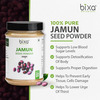 Bixa Botanical Jamun Seed Powder (Black)-Supports Diabetes & Low Blood Sugar Level 200g