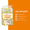 Dr. Morepen Vitamin C-Candy | 10Mg Vit.c Per Candy | Orange Flavored | Jar 250 Candy