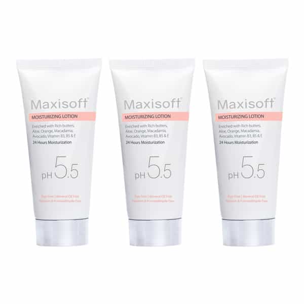 Maxisoft Moisturizing Lotion Ph 5.5 | 100 Ml | Pack Of 3