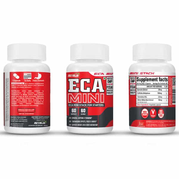 l carnitine eca stack Buy NUTRIJA MINI : EPHEDRA | CAFFEINE | YOHIMBINE Flavor:Fruit Burst