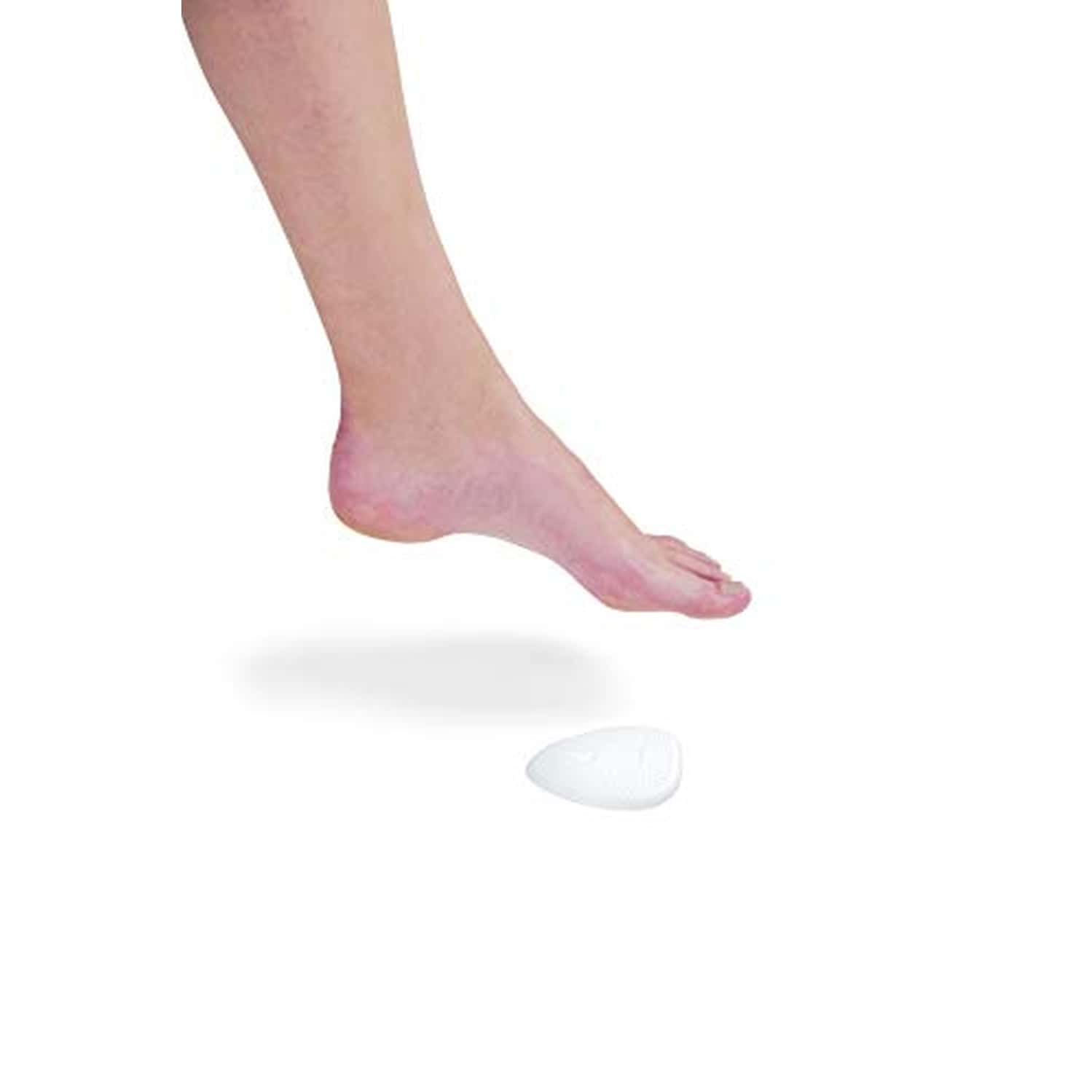 Tynor Metatarsal Pad Silicone - White - Universal Size - Pack Of 2