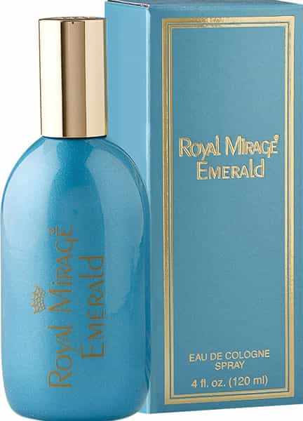 Royal Mirage Emerald Long Lasting Imported Eau De Cologne Spary 120Ml
