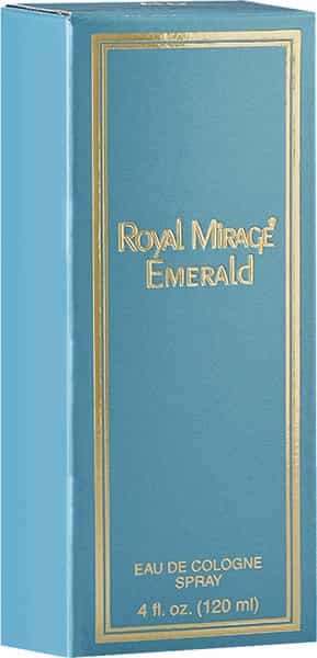 Royal Mirage Emerald Long Lasting Imported Eau De Cologne Spary 120Ml