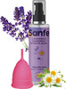 A Perfect Self-Care Combo( Sanfe Small Menstrual Cup+Intimate Wash 100 Ml)