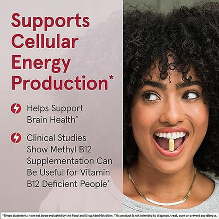 Jarrow Formulas Methyl B-12 | 60 Tablets