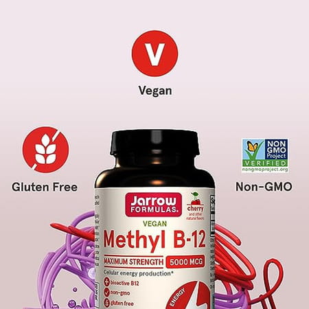 Jarrow Formulas Methyl B-12 | 60 Tablets