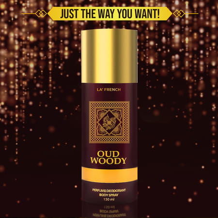 La French Oud Woody Deodorant For Men & Women | 150ml