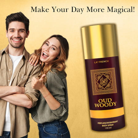 La French Oud Woody Deodorant For Men & Women | 150ml