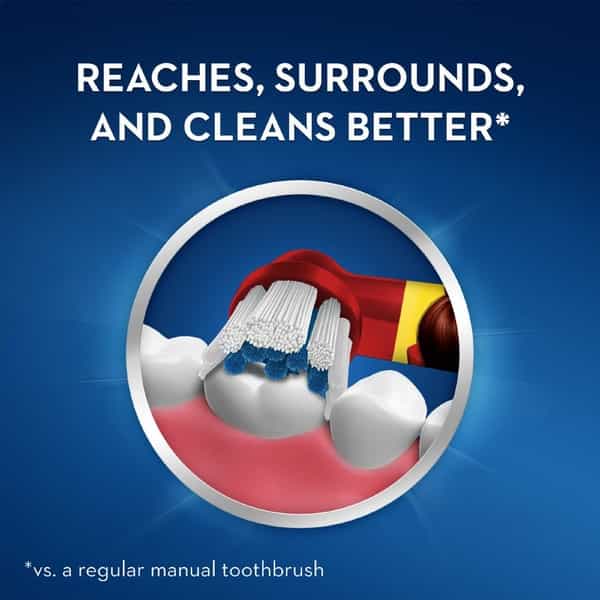 Oral-B Kids Electric Rechargeable Toothbrush Featuring Star Wars Characters