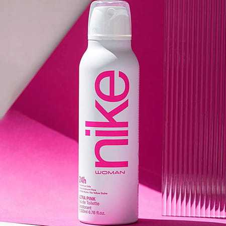 Nike Ultra Pink/A Sparkling Day/Loving Floral/Ultra Purple Woman Deodorant Pack Of 4 (200ml Each)