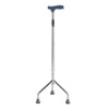 Guardian Walking Stick 3 Leg For Patients | Adjustable | Aluminum | Grey
