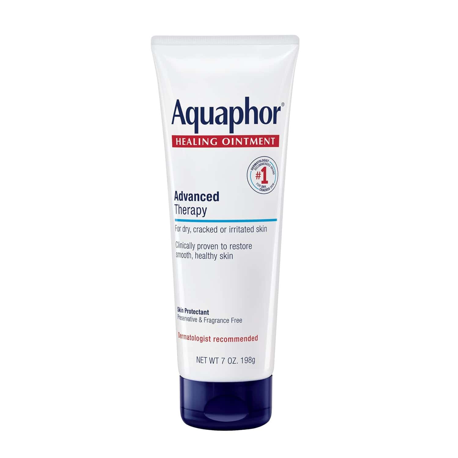 Aquaphor Healing Oinment | Dry | Cracked And Irritated Skin Protectant 7 Oz 198 Gm