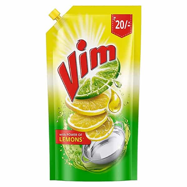 Vim Dish Wash Lemon Packet Of 145Ml Liquid