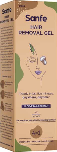 Sanfe Hair Removal Gel - 100 Ml
