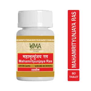 Uma Ayurveda Mahamrityunjaya Ras Ayurvedic Tablets 80 Tab