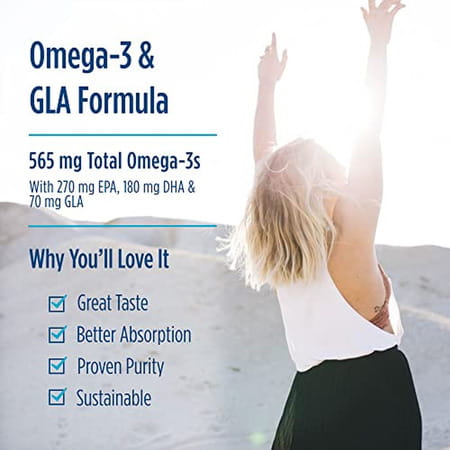 Nordic Naturals Complete Omega 3 Fish Oil 565 Mg Omega 3 Fish Oil Epa & Dha Lemon 60 Softgel
