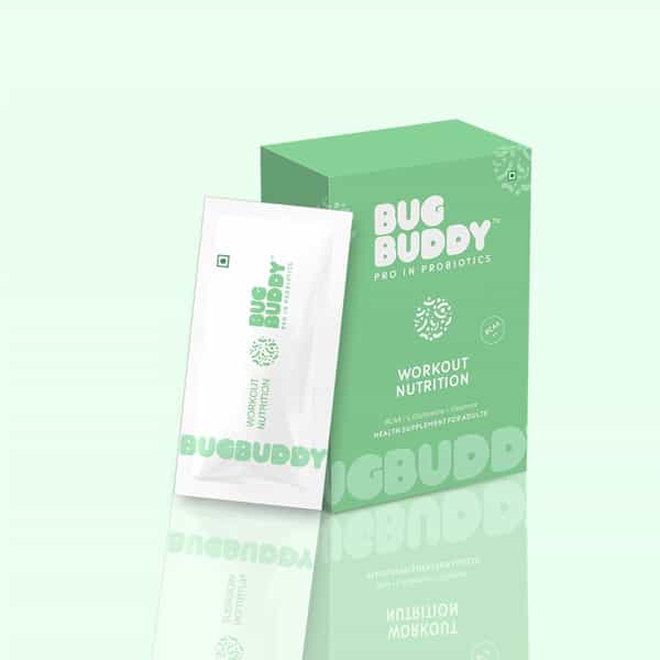 Bug Buddy Workout Nutrition | Amino Acids & Recovery Formula | 30 Days Pack