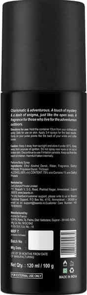 Beardo Mariner Perfume Body Spray - 120Ml