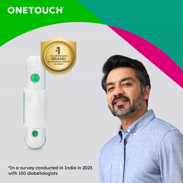 Onetouch Delica Plus Lancets | Pack Of 50 Lancets | For Virtually Pain Free Blood Glucose Testing