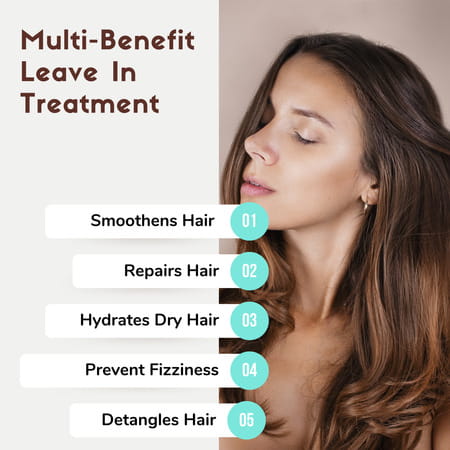 Coco Crush Leave Hair Repair Treatment Serum With Rosemary Oil - 15ml