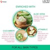 Lacto Calamine Daily Cleansing Face Wipes With Aloe Vera Cucumber And Vitamin E - 25 Wipes