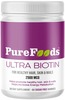 Purefoods - Sugar Free Ultra Biotin Gummies For Hair Skin And Nail Health (60 Gummies)