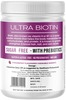 Purefoods - Sugar Free Ultra Biotin Gummies For Hair Skin And Nail Health (60 Gummies)