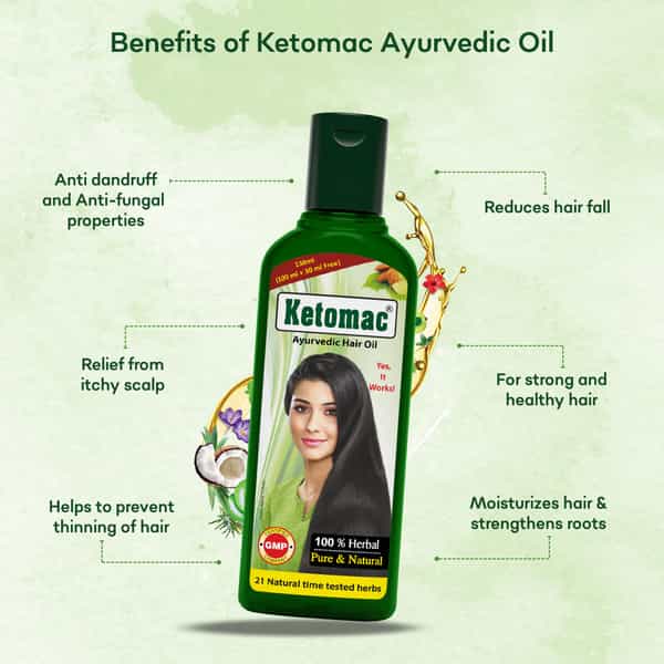 Ketomac Hair Oil 130 Mll Pack Of 1