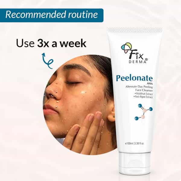Fixderma Peelonate Aha Face Cleanser Face Exfoliator -100Ml