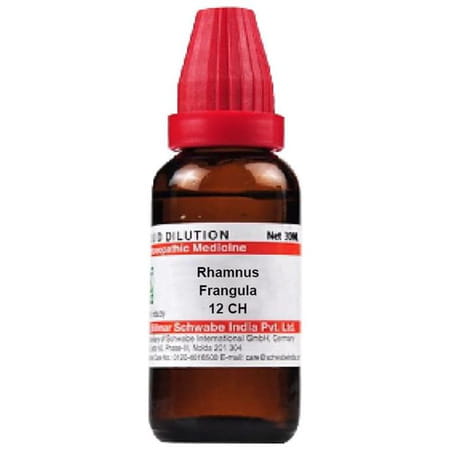 Dr. Willmar Schwabe India Rhamnus Frangula Dilution 12 Ch 30 Ml