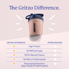 Gritzo Supermilk Growth (7-9Y Girls) | 9G Protein Powder (Double Chocolate | 400G)