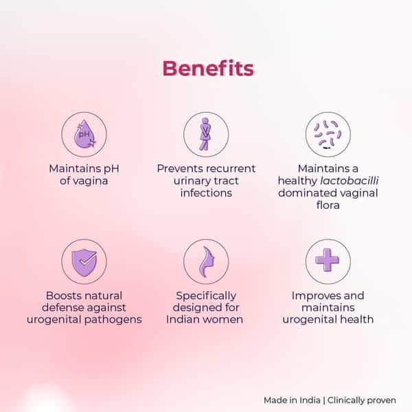 Lactogut Ug Probiotics For Utis 30 No's